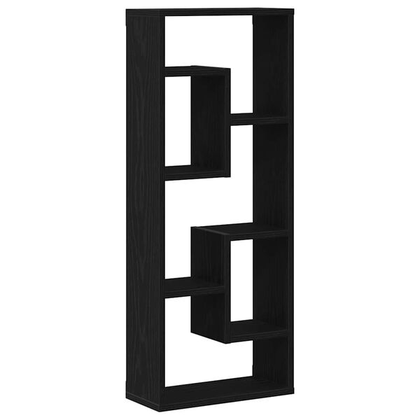 vidaXL Étagère murale Chêne noir 36x16x90 cm Bois d'ingénierie