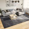 vidaXL Tapis HUARTE &agrave; poils courts doux lavable anthracite 240x340 cm