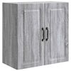 vidaXL Armoire Murale Sonoma gris 59 x 31 x 60 cm Bois d'ing&eacute;nierie