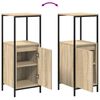 vidaXL Ensemble de mobilier de salle de bain 3 pcs Bois d'ing&eacute;nierie