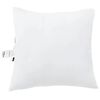 vidaXL Oreiller 81 x 80 x 20 cm Polyester Blanc
