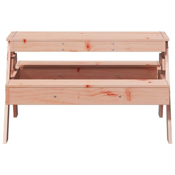 vidaXL Table de pique-nique pour enfants bois massif de douglas