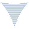 vidaXL Voile d'ombre Bleu et Blanc 3,6 x 3,6 x 3,6 m