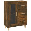 vidaXL Buffet ch&ecirc;ne fum&eacute; 69,5x34x90 cm bois d'ing&eacute;nierie