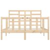vidaXL Cadre de lit sans matelas 160x200 cm bois massif de pin