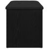 vidaXL Banc de rangement Ch&ecirc;ne noir 82 x 42 x 45 cm Bois d'ing&eacute;nierie