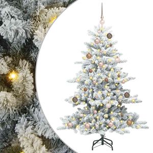 vidaXL Sapin de No&euml;l Artificiel &agrave; Branches Articul&eacute;es Blanc 150 cm