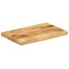 vidaXL Dessus de table 60x30x3,8 cm bord vif bois massif manguier brut
