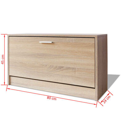 vidaXL Bureau avec tiroir et placard Chêne 100x40x73 cm