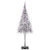 vidaXL Sapin de No&euml;l avec 300 LED Blanc 210 cm PE et Acier