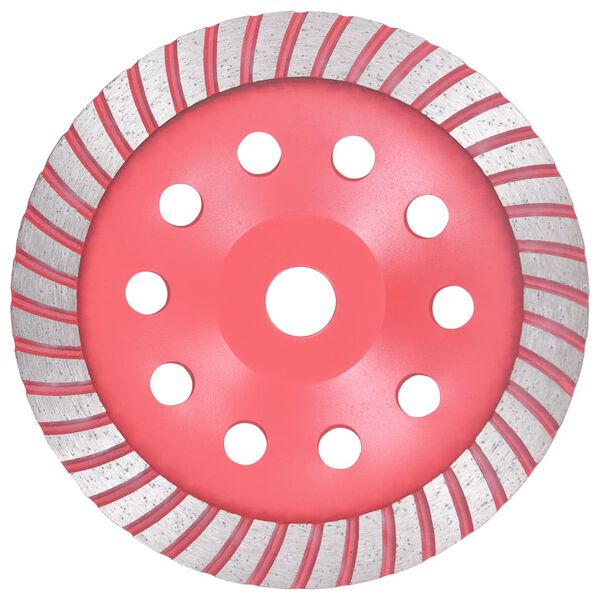 vidaXL Disque de broyage diamant&eacute; avec Turbo 180 mm