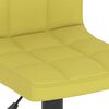 vidaXL Tabouret de bar Vert Tissu
