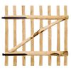 vidaXL Portillon simple de cl&ocirc;ture Bois de noisetier 100x100 cm