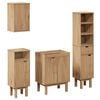 vidaXL Ensemble de meubles salle de bain 4 pcs OTTA bois de pin massif