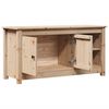 vidaXL Meuble TV 103x36,5x52 cm Bois de pin massif