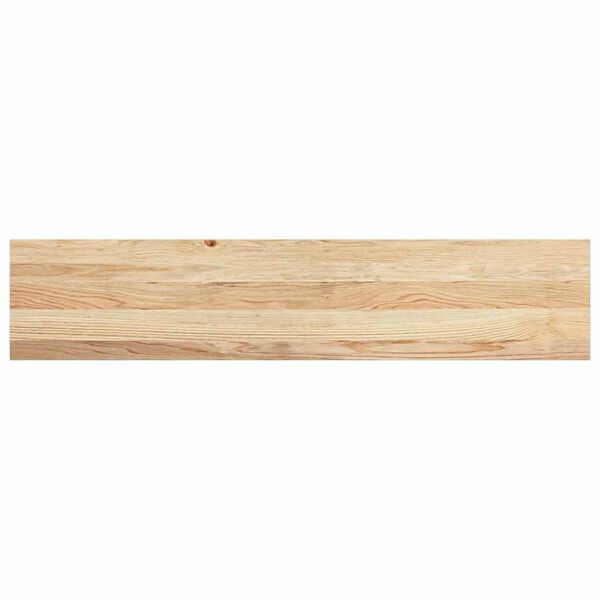 vidaXL Marches d'escalier 8pcs non trait&eacute; 120x25x2cm bois ch&ecirc;ne massif
