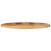 vidaXL Dessus de table 100x50x2,5 cm ovale bois massif de manguier
