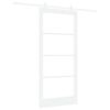 vidaXL Porte coulissante ORKDAL Blanc 93 x 202 cm
