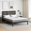 vidaXL Surmatelas Blanc 140 x 190 cm Tissu Jacquard