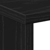 vidaXL Cabinet de chevet 2 pcs Ch&ecirc;ne noir 50 x 30 x 51,5 cm