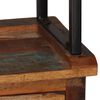 vidaXL Buffet avec &eacute;tag&egrave;res Bois de r&eacute;cup&eacute;ration massif 65x30x180 cm