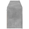 vidaXL Meubles TV muraux 2 pcs gris b&eacute;ton 80x30x41 cm
