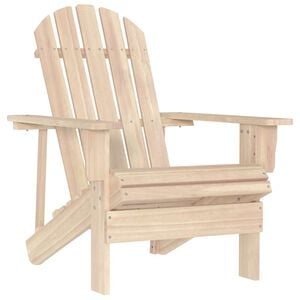 vidaXL Chaise de jardin Adirondack bois de sapin massif