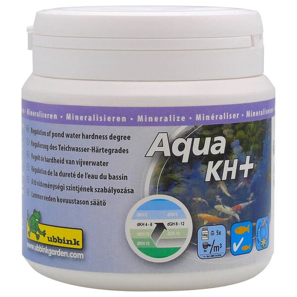 Ubbink Traitement de l'eau d'&eacute;tang Aqua KH+ 500 g pour 5000L