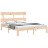vidaXL Cadre de lit sans matelas 160x200 cm bois massif de pin