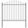 vidaXL Cl&ocirc;ture de jardin WOERDEN 170 x 190 cm Acier enduit de poudre