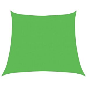 vidaXL Voile d'ombrage 160 g/m&sup2; trap&egrave;ze vert clair 4/5x4 m PEHD