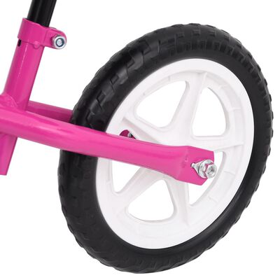 vidaXL Vélo d'équilibre roues de 11 pouces rose