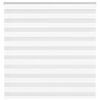 vidaXL Store z&egrave;bre blanc 140x100 cm largeur du tissu 135,9cm polyester