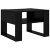 vidaXL Table basse Ch&ecirc;ne noir 66 x 53 x 45 cm Bois d'ing&eacute;nierie