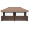 vidaXL Tente de f&ecirc;te Marron 292 x 580 x 315 cm Tissu Oxford