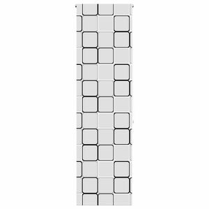 vidaXL Store enrouleur de douche 60x240 cm largeur du tissu 56 cm