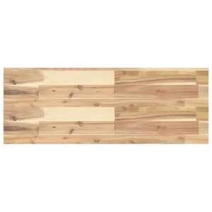 vidaXL &Eacute;tag&egrave;re flottante 100x30x4 cm bois d'acacia massif non trait&eacute;