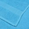 vidaXL Serviettes FROGN 4 pcs turquoise 100x200 cm 360 g/m²