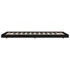 vidaXL Cadre de lit sans matelas noir 80x200 cm bois massif de pin