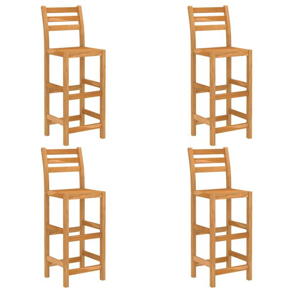 vidaXL Ensemble de bar d'extérieur 5 pcs Bois d'acacia massif