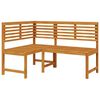 vidaXL Ensemble de banc de jardin 4 pcs Marron Bois d'Acacia Massif