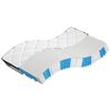 vidaXL Matelas &agrave; ressorts ensach&eacute;s Moyen Plus 90 x 200 cm Blanc
