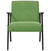 vidaXL fauteuil Vert clair 59 x 75 x 78 cm Velours
