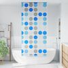 vidaXL Store roulant de douche 80x240 cm Cercle