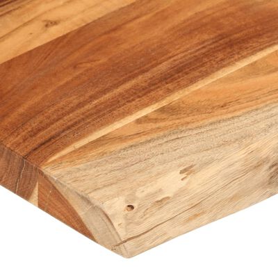 vidaXL Dessus de table 120x60x2,5cm rectangulaire bois massif d'acacia