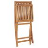 vidaXL Chaises pliables de jardin lot de 8 Bois de teck solide