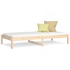 vidaXL Lit de jour sans matelas 90x200 cm bois de pin massif