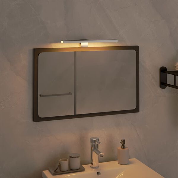 vidaXL Lampe de miroir &agrave; LED 5,5 W Blanc chaud 30 cm 3000 K