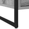 vidaXL Table de chevet Gris Sonoma 50 x 39,5 x 50 cm Bois d'ing&eacute;nierie