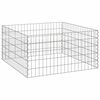 vidaXL Composteur Carr&eacute; 100 x 100 x 50 cm Fer